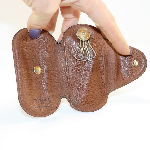 Rare Oval Louis Vuitton Monogram Key Case – Cleaned & Restored - Picture 6 of 6